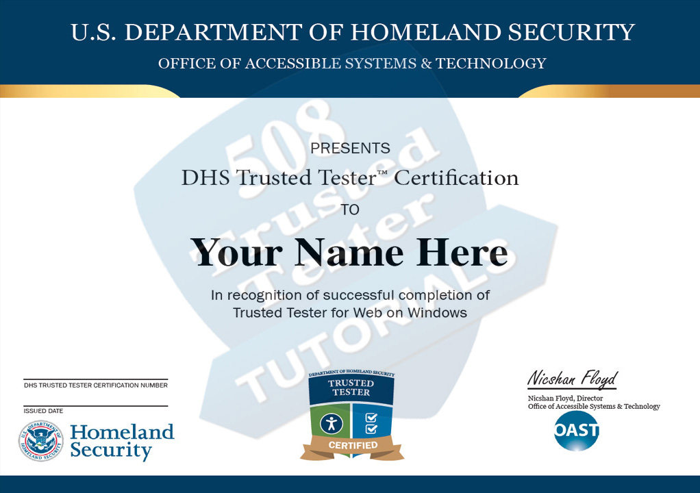 508 Tutorials and Training